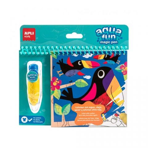 JUEGO EDUCATIVO APLI KIDS BLOC COLOREAR AQUA FUN J