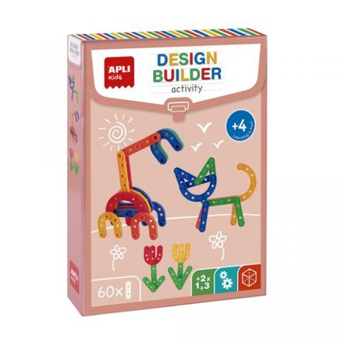 JUEGO EDUCAT.APLI KIDS PIEZAS DE CONSTRUCCION 60 P