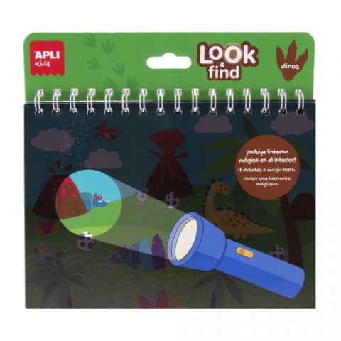JUEGO EDUCATIVO APLI KIDS BLOC LOOK & FIND DINOSAU