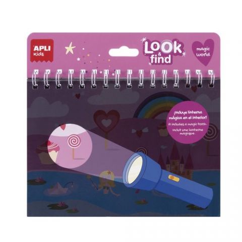 JUEGO EDUCATIVO APLI KIDS BLOC LOOK & FIND MUNDO M