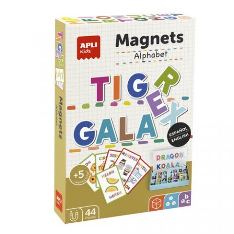 JUEGO EDUCATIVO APLI KIDS MAGNETICO ABECEDARIO 44