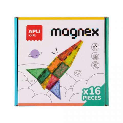JUEGO EDUCATIVO APLI KIDS MAGNEX PIEZAS MAGNETICAS