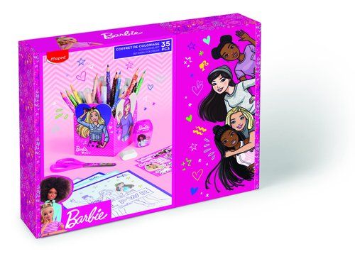 MAPED CREATIVE CAJA REGALO BARBIE 35 PZAS