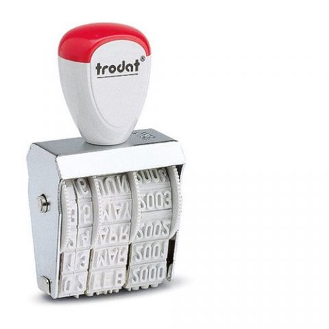 FECHADOR ent.MANUAL TRODAT 1010 4 mm. CATALAN