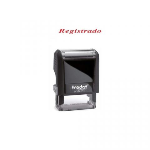 SELLO ent.AUT. TRODAT PRINTY 4911 F (38x14 mm.) 