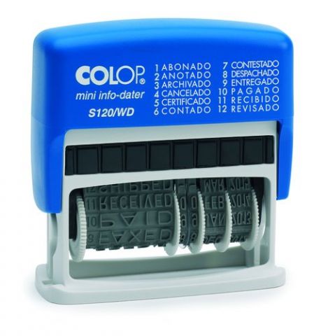 FECHADOR ent.AUT. COLOP S120/WD 4 mm. FORMULARIO C