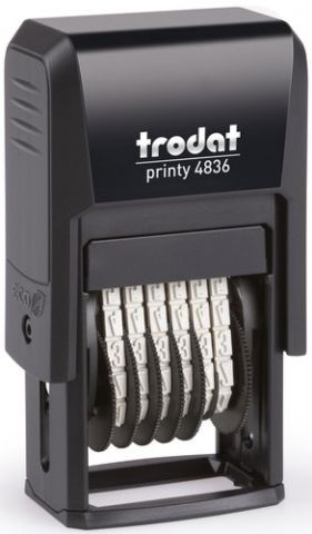 NUMERADOR ent.AUT. TRODAT PRINTY 4836  (3.8 mm. 6