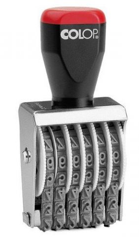 NUMERADOR MANUAL COLOP 09006 (9mm/6 bandas)