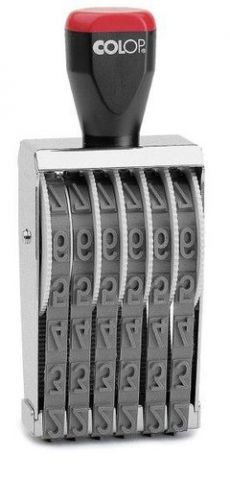 NUMERADOR MANUAL COLOP 12006 (12mm/6 bandas)