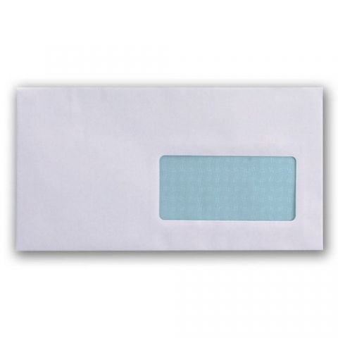 SOBRE SAM 115x225 BLANCO 80g INSERT V.DCHA.(ENGOMA