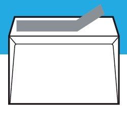 SOBRE SAM 120x176 AHUESADO VERJURADO 120g VERSAM (