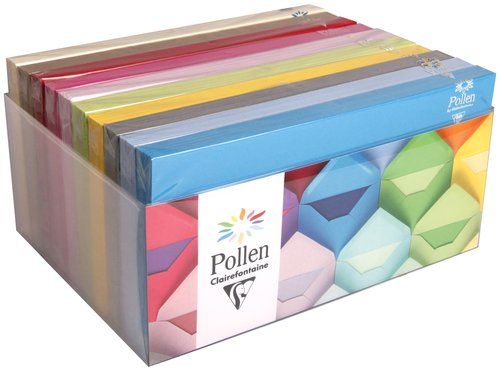 SOBRE CLAIREFONTAINE 110x220 120g EXPOSITOR DE 200