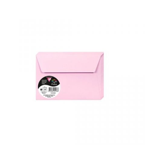 SOBRE CLAIREFONTAINE POLLEN 114x162 120g ROSA PELA