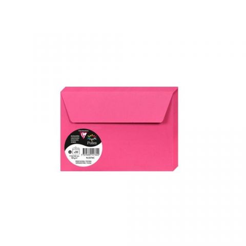 SOBRE CLAIREFONTAINE POLLEN 114x162 120g FUCSIA PA