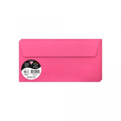 SOBRE CLAIREFONTAINE POLLEN 110x220 120g FUCSIA PA