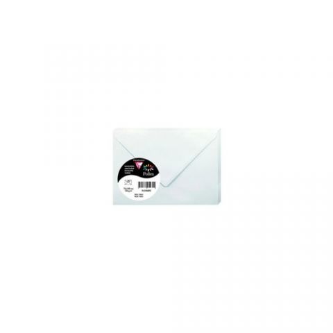 SOBRE CLAIREFONTAINE POLLEN 75x100 120g AZUL PAQUE