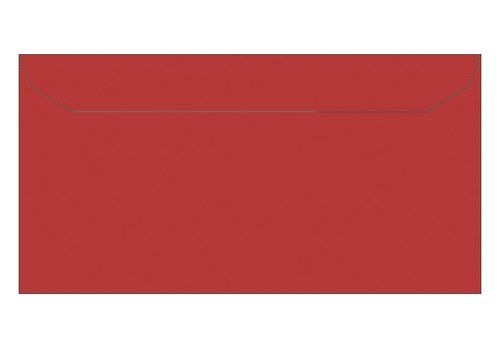 PAQUETE de 10 SOBRES APLI 110x220 120g ROJO