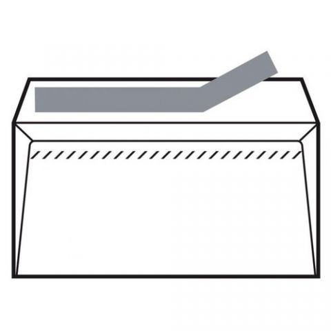 SOBRE SAM 120x176 BLANCO 90g OPEN (SILICONA) PAQUE