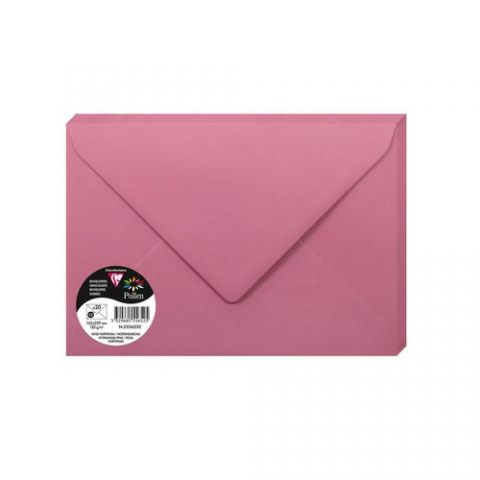 SOBRE CLAIREFONTAINE POLLEN 162x229 120g ROSA HORT