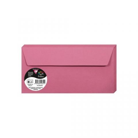 SOBRE CLAIREFONTAINE POLLEN 110x220 120g ROSA HORT