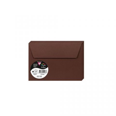 SOBRE CLAIREFONTAINE POLLEN 114x162 120g CACAO PAQ