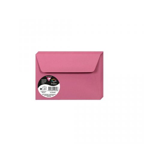 SOBRE CLAIREFONTAINE POLLEN 114x162 120g ROSA HORT