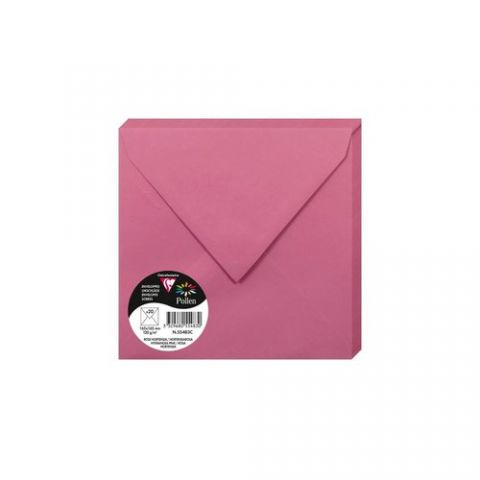 SOBRE CLAIREFONTAINE POLLEN 165x165 120g ROSA HORT