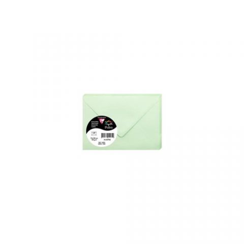 SOBRE CLAIREFONTAINE POLLEN 75x100 120g VERDE PAQU