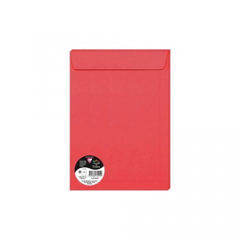 SOBRE-BOLSA CLAIREFONTAINE POLLEN 229x324 120g ROJ