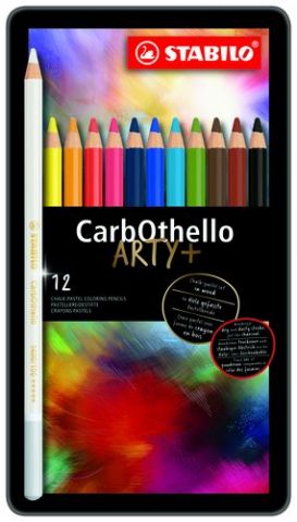 LAPICES de COLORES STABILO CARBOTHELLO estuche de