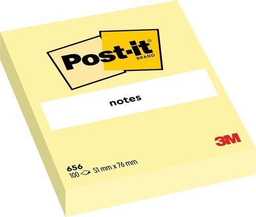 NOTAS ADHESIVAS POST-IT 100h  51x76 (656)