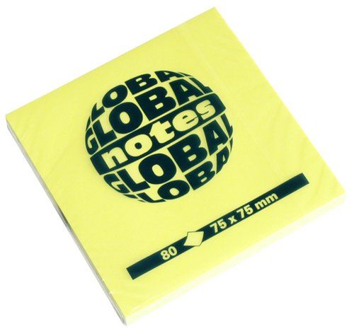 TACO NOTAS 80h 75x75 AMARILLO BRILLANTE
