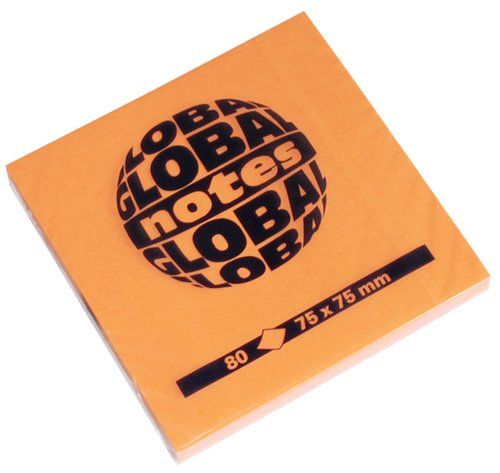 TACO NOTAS 80h 75x75 NARANJA BRILLANTE