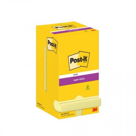 TACO NOTAS POST-IT 654 90hj. 76X76 SUPER STICKY