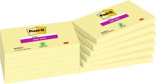 TACO NOTAS POST-IT 655-S 90hj.76X127 SUPER STICKY