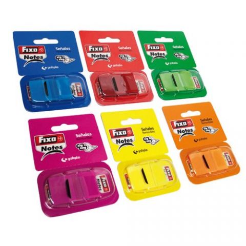 TACO BANDERITAS FIXO 50h 24x43 mm ROJO