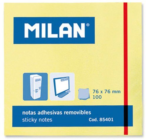 NOTAS ADHESIVAS MILAN 100h 76x76