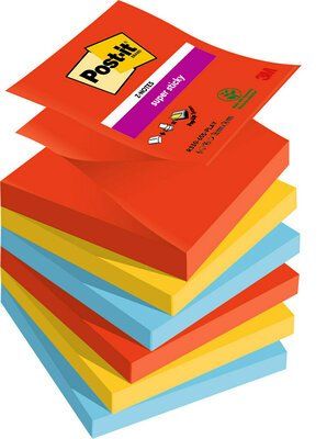 NOTAS ADHESIVAS POST-IT 90h Z NOTES  76x76 (R330)
