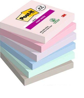 NOTAS ADHESIVAS POST-IT 90h Z NOTES  76x76 (R330)