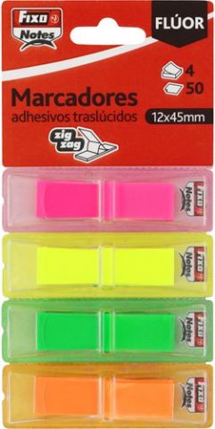 BANDERITAS ADHESIVAS FIXO NOTES POPUP 12x45 COLORE