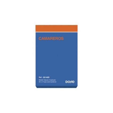TALONARIO CAMAREROS BOLSILLO DUPLI DOHE