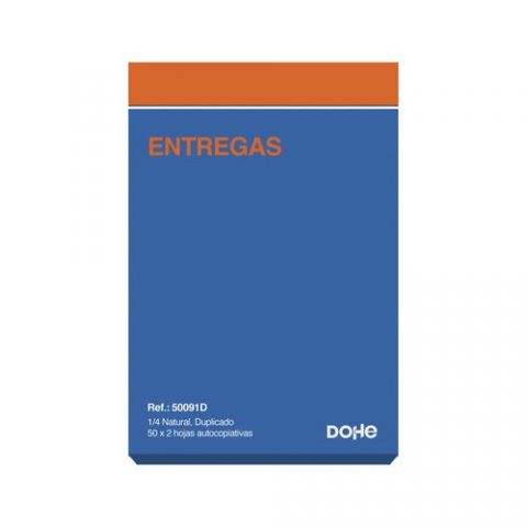 TALONARIO NOTAS ENTREGA 4º NATURAL DUPLI DOHE