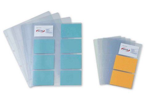 FUNDA para TARJETAS PARDO PVC 150µ 4º 3 DPTOS. 4 T