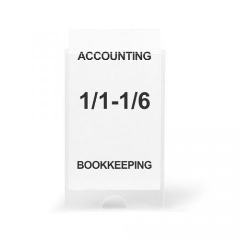 FUNDA ADHESIVA 3L 62x150 BOLSILLO para ETIQUETAS B