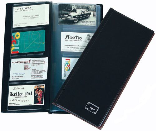 TARJETERO lomo soldado IBERPLAS 2/3 20 fundas 160