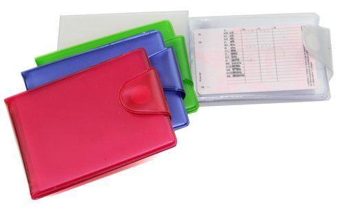 TARJETERO de BOLSILLO IBERPLAS 10 fundas FLUOR