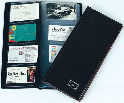 TARJETERO lomo soldado IBERPLAS 2/3 20 fundas 160