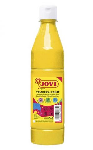 TEMPERA JOVI LIQUIDA  500 ml (botella) AMARILLO