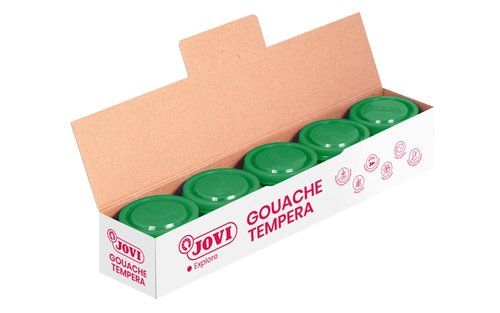 TEMPERA JOVI  35 ml (bote)  VERDE MEDIO
