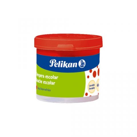TEMPERA PELIKAN 40 ml (bote) 742/40 BERMELLON Nº58